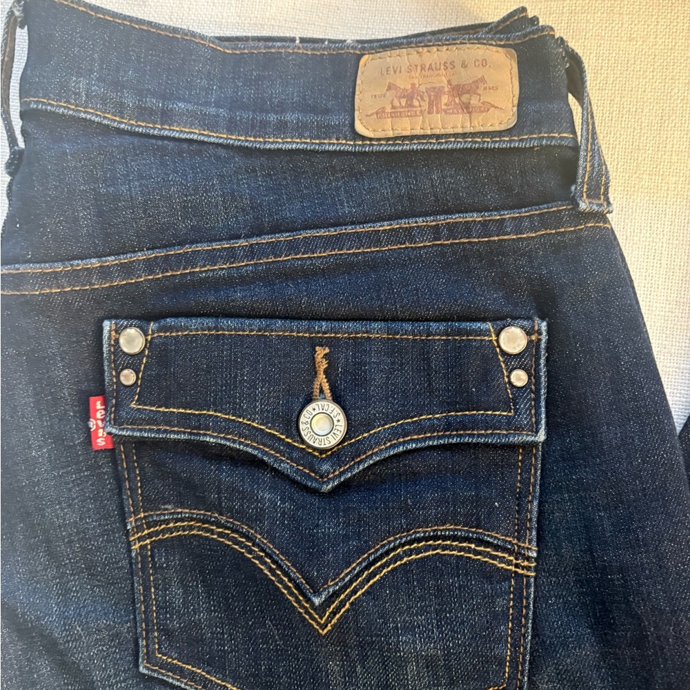Levi's 505 Straight Leg Jeans mid rise